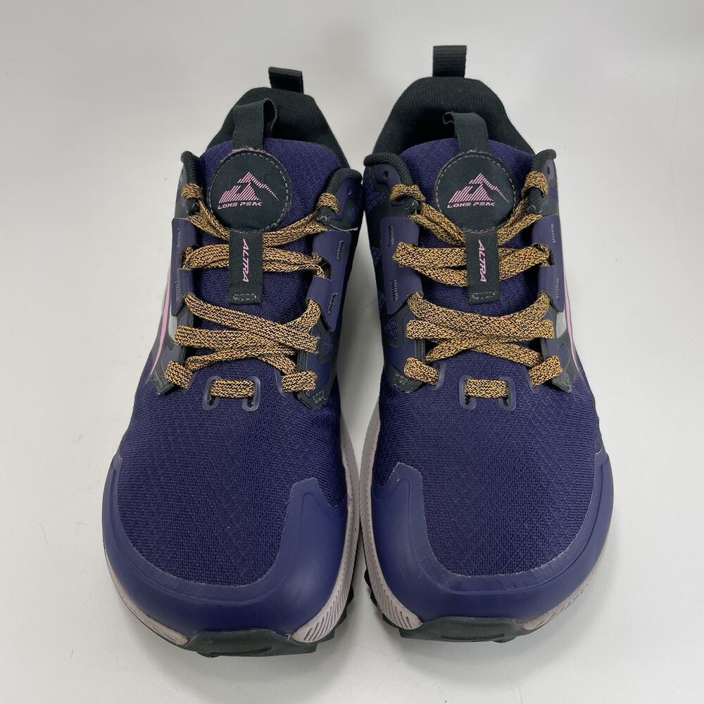 Altra Lone Peak 7 Trail Running Shoes Purple Blue Womens Size 7 Athletic Low - Picture 9 of 9